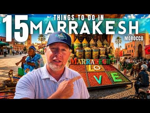 Best Things To Do in Marrakesh Morocco Travel Guide 2026 4K