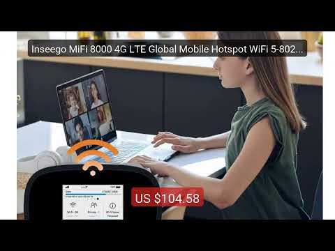 Inseego MiFi 8000 4G LTE Global Mobile Hotspot WiFi 5-802.11a... — Amazing Value 2026 | Must Have!