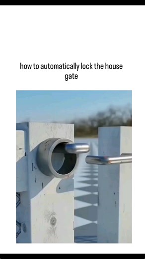 Devmanus.io on Instagram: "#The video demonstrates a spring-loaded metal latch mechanism on a wooden gate, where an arm extends and hooks into a receiver as the gate closes, providing automatic locking without electricity or keys. on January 16, 2026, it quickly went viral with over 5 million views and 4,600 likes, drawing amused replies like "The inventor of the second lock" that poke fun at its clever simplicity. This low-tech hack leverages basic physics for home security, similar to commerci