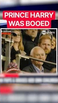 Proof Prince Harry WAS booed at rugby game as shock footage of crowd turning on the ex-royal emerges