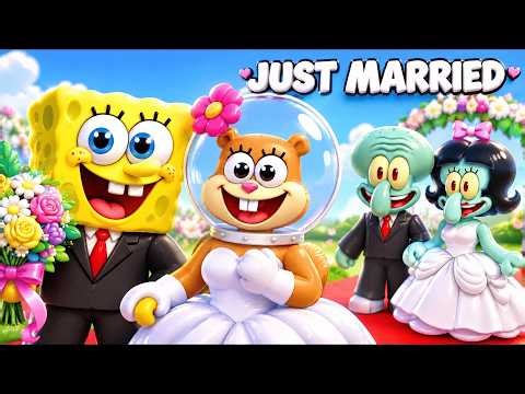 SPONGEBOB Get Married in Roblox!!!!!!!!