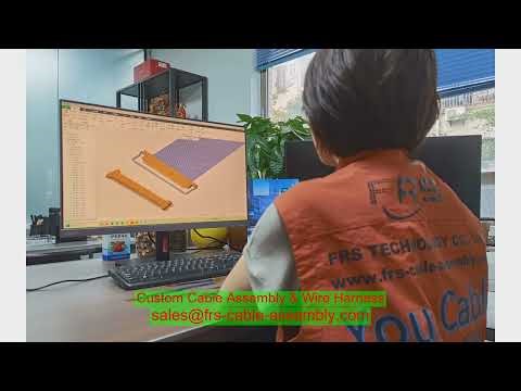 capsule endoscopy cable set IP68 phase matched CoaXPress 21 JST to ITT IP68 PUR jacket foil shield m