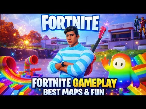 🎮 Fortnite Gameplay | Fun Maps & Crazy Challenges 🎮