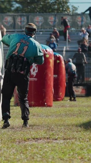 One Wrong Move EQUALS Disaster! #sports #paintball