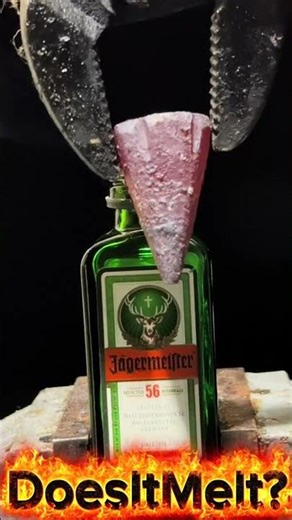 Hot Cone VS Glass Bottle Explosion 🔥😱 #shorts