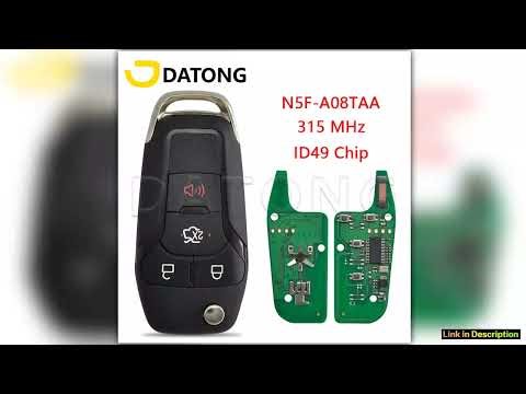 Datong World N5FA08TAA ID49 Chip 315MHz Car Remote Key Fit For Ford Fusion Transit Escort Explorer