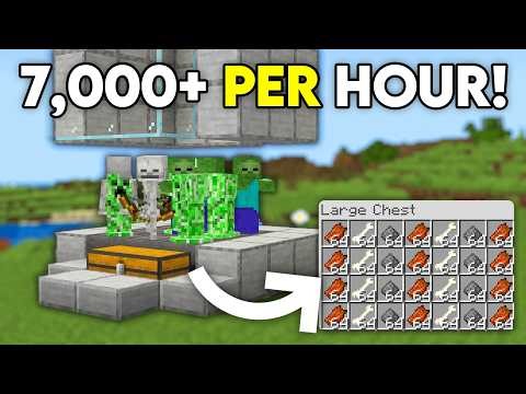 NEW FASTEST MOB XP FARM in Minecraft Bedrock! (26.1+)