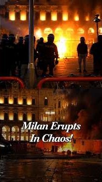 Italy Protests Turn Violent as Rioters Clash With Police