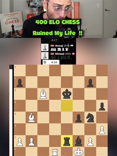 400 ELO Chess Ruined My Life — How Losing at 400 ELO Feels