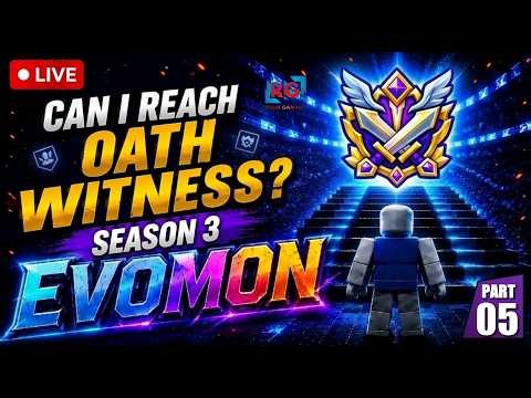 🔴 LIVE | Part 5 | Evomon Season 3 Global Ranked PvP | 🏆 Road to Champion Challenger + Chill Music 🎧