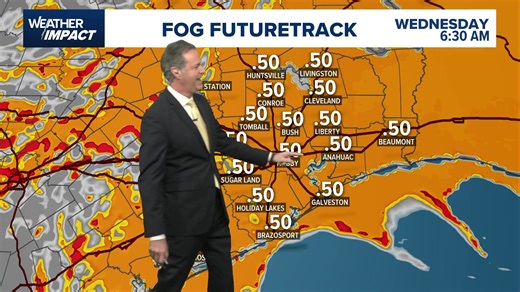 Chief Meteorologist David Paul with an extended look at the Houston forecast on KHOU 11 at 6:30 p.m. on Tuesday, Dec. 23, 2025. | KHOU 11 News