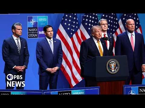 WATCH: Trump gets questions about new Air Force One and Iran-related security concerns