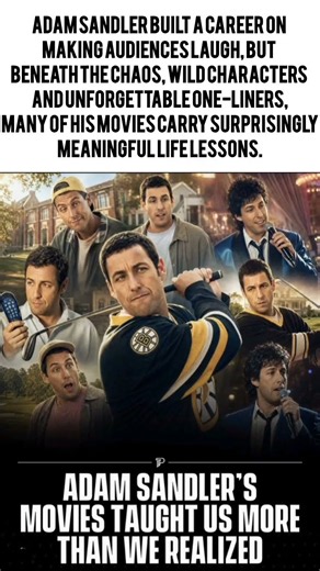 Adam sandler movies that taught us more than we expected 🎬❤️