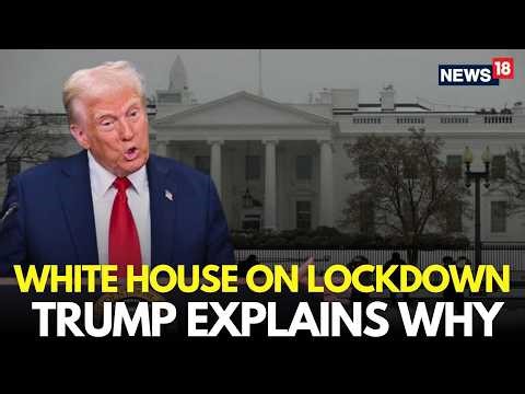 White House Lockdown LIVE | Shots Fired Near White House Again; Trump Safe, Press Evacuated | N18G