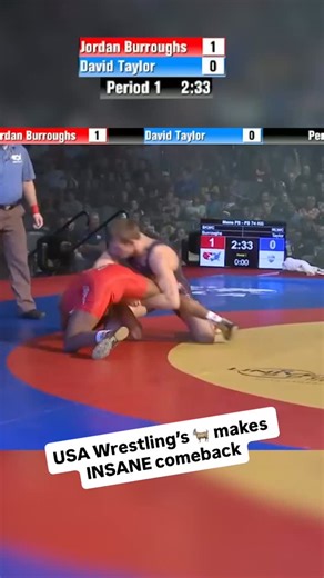 Jordan Burroughs and David Taylor’s US Open final in 2014 will go down as one of the craziest American wrestling matches of all time 🔥 | FloWrestling