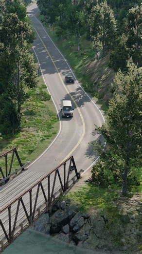 Realistic Highway Car Crashes #503