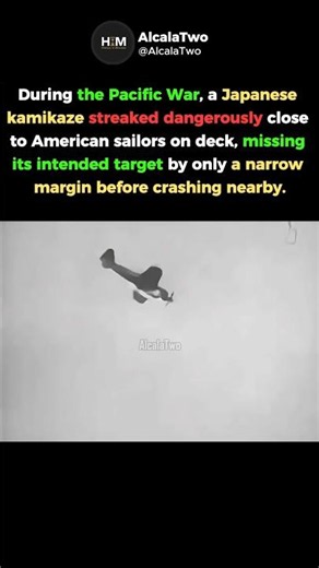 The Kamikaze That Nearly Hit the Sailors