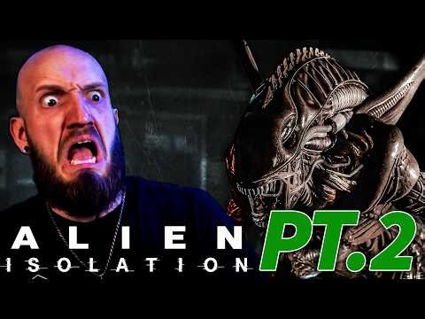 This Game Is Actually Terrifying | Alien Isolation Part 2