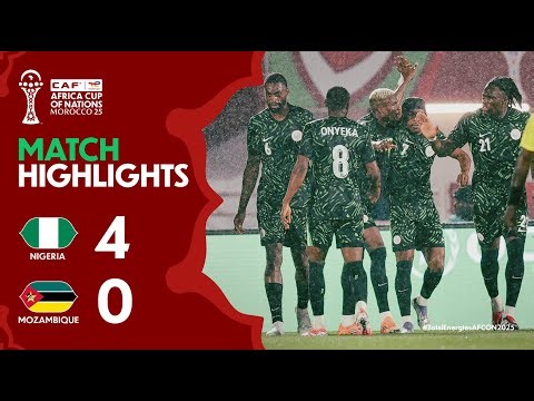 HIGHLIGHTS | Nigeria 🆚 Mozambique | #TotalEnergiesAFCON2025 - Round of 16