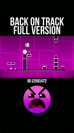 Can You Beat Back On Track Full Version? #geometrydash #gd