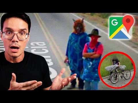 COISAS PERTURBADORAS FLAGRADAS PELO GOOGLE MAPS - Peter Reage