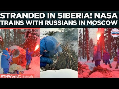 NASA IN RUSSIA: U.S. and Russian Astronauts Drill in Moscow’s Forests for Brutal Winter Survival