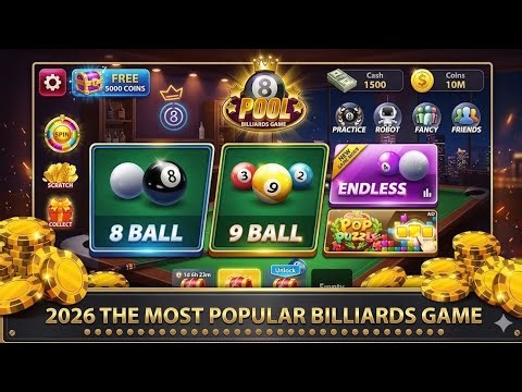 9 Ball pool Live Game play Join and with the Game.