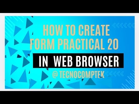 HTML FORM 20 TOPIC IN WEB BROWSER CODING IN NOTEPAD #newvideo #trending #notepad