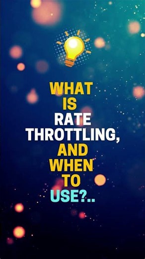 FAANG Interview Secret | Rate Throttling | RapidTechShorts - 15 #faang #faanginterview #learning