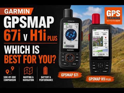 Garmin GPSMAP 67i v Garmin GPSMAP H1i Plus: which Garmin handheld GPS is right for you?
