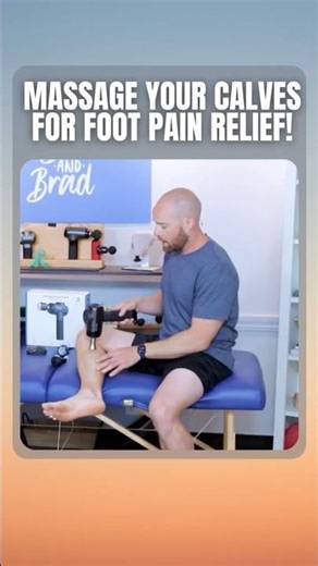 Massage Your Calves For Foot Pain Relief