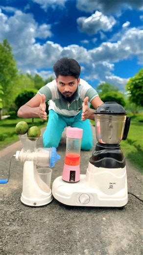 2ta hand juicer machine vs best electric mixer machine unboxing
