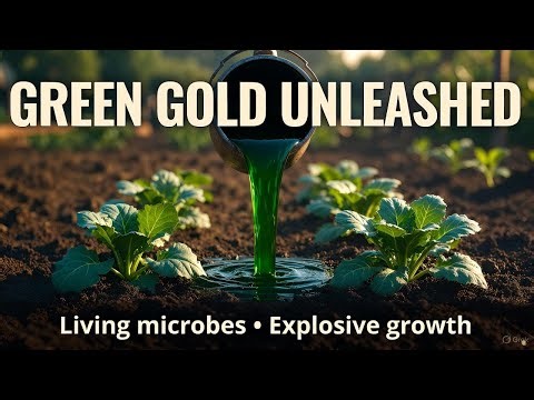 This “Green Gold” Liquid Turned Harvest Waste Into Explosive Plant Growth
