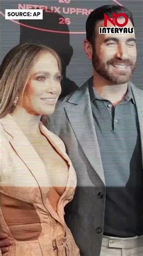 Jennifer Lopez and Brett Goldstein Promote “Office Romance” at Netflix Upfront