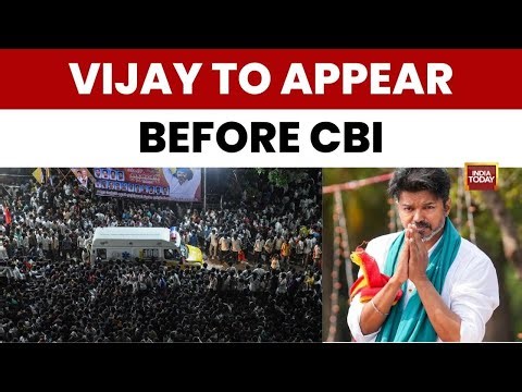 TVK Chief Vijay To Be Questioned By CBI In Delhi Over Deadly Karur Stampede Case | SC Investigation
