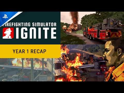 Firefighting Simulator: Ignite - Year 1 Recap Trailer | PS5 Games