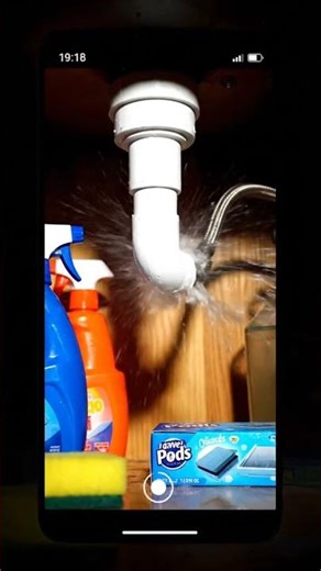 Kitchen Pipe EXPLODES Caught on Camera! 🌊💥