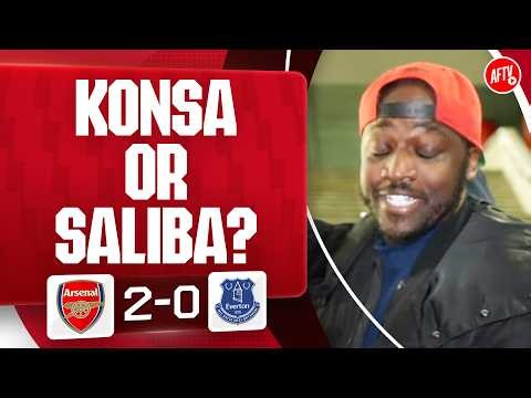 Would You Start Konsa or Saliba? (Fan Conundrum) | Arsenal 2-0 Everton