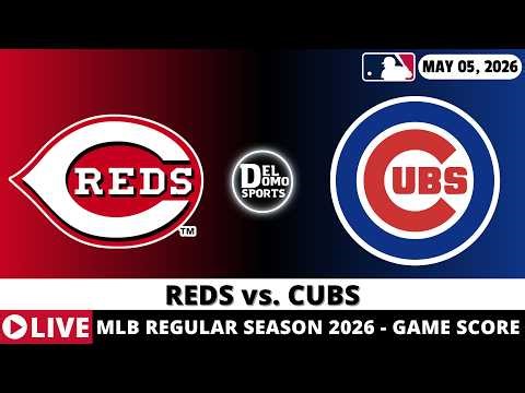 CINCINNATI REDS VS CHICAGO CUBS ⚾️ MLB Game Score Radio Play-by-Play