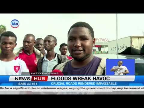 Floods paralyze Nairobi transport as heavy rains disrupt businesses and commuters