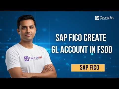 SAP FICO Create GL Account in FS00 | Interest on GL Balances | AP & AR Process