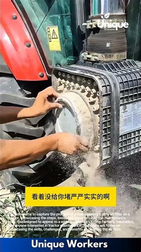 Tractor air filter cleaning: how to do it right