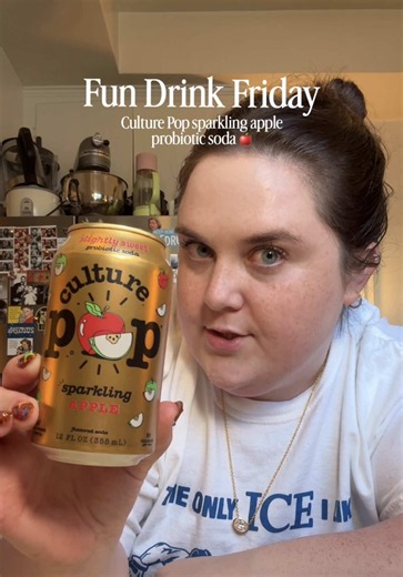 Sparkling Apple Probiotic Soda review — Culture Pop taste test