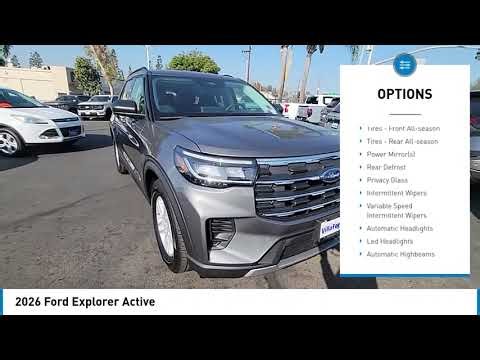 2026 Ford Explorer Walk Around R260178