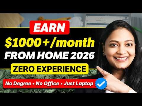 High Paying Remote/WFH Jobs For FRESHERS - Work from India & Earn in Dollars (2026 GUIDE)