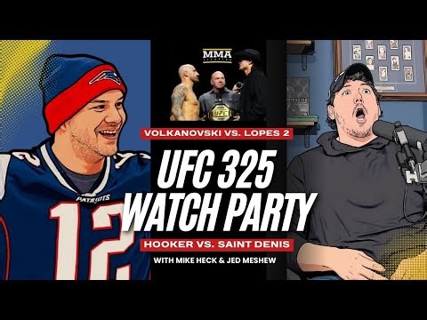 UFC 325 LIVE STREAM & Results | Alexander Volkanovski vs. Diego Lopes 2 | MMA Fighting Watch Party