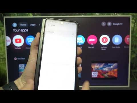 TCL NXTFrame 55A300WでAndroid画面をキャストする方法