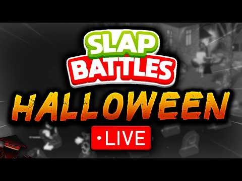 NEW 2026 HALLOWEEN UPDATE 🎃 In Slap Battles - Live!🔴 (pt2)