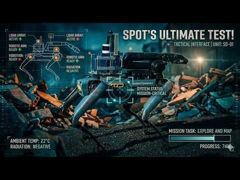 Future Warfare Tech • Radiation-Hunting Robots by Boston Dynamics