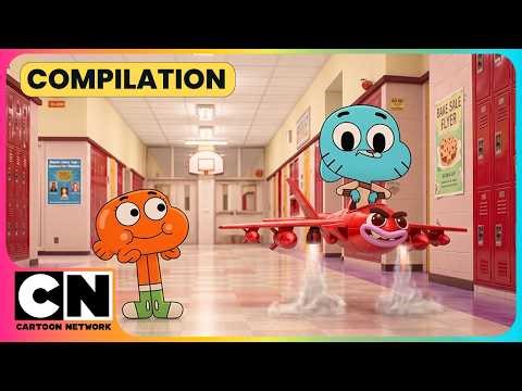 Flexing During a MONSTER Chase!💀| The Amazing World Of Gumball | Kids Cartoon😆| @cnindia​